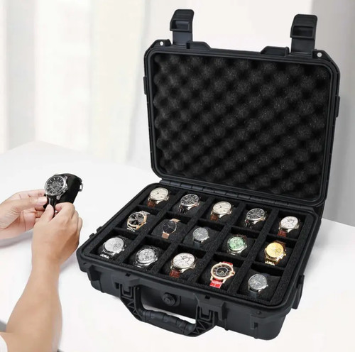 Watch box hard case travel - 15,
