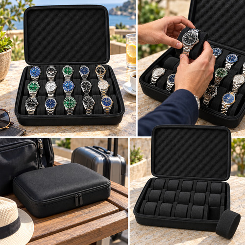 Slot watch box - watch, shockproof