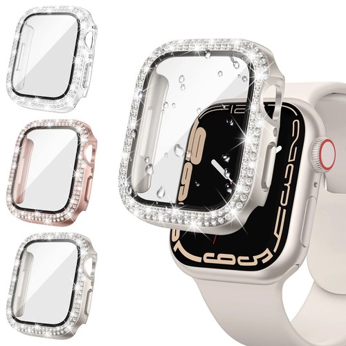 Diamond glass case for - for, iwatch
